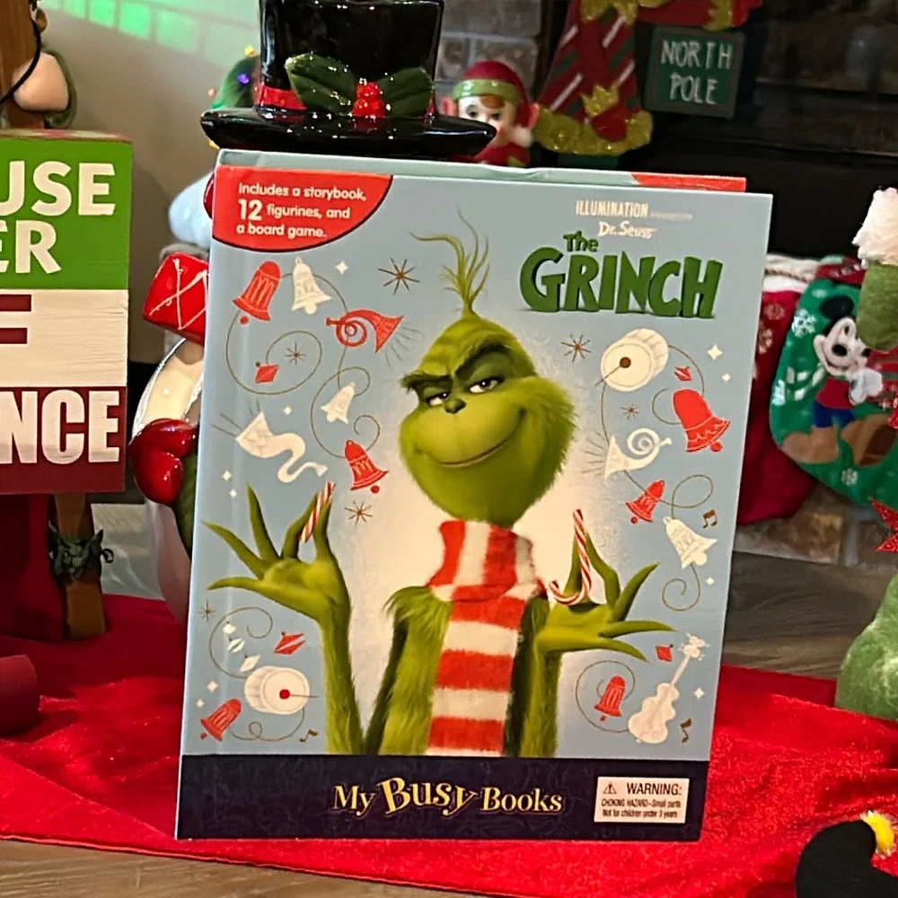 My Busy Books The Grinch Christmas Holiday Book Toys Game
